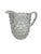 Transparent Mid 20th Century Art Deco Fostoria American Pattern Cube Glass Pitcher For Sale - Image 8 of 14