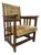 Antique Dutch Haagse School Oak Armchair by L.O.V. Meubelfabriek, Oosterbeek, the Netherlands, 1920s For Sale