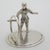 1970s Vintage Dutch Handmade Genuine Silver 835 Child with Hoop Figurine, 1970s For Sale - Image 5 of 11