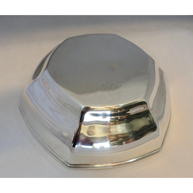 Metal Mid 20th Century Tiffany & Co. (MAKERS) Sterling Silver Bowl For Sale - Image 7 of 10
