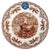Quintessentially English, and perfect for the upcoming holidays, these elegant fall woodland inspired salad plates by...