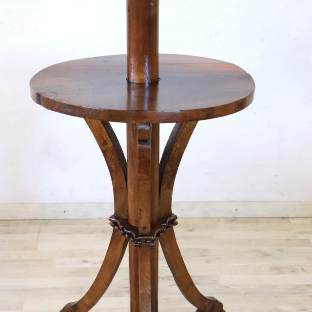 19th Century Italian Lectern in Walnut For Sale - Image 3 of 16
