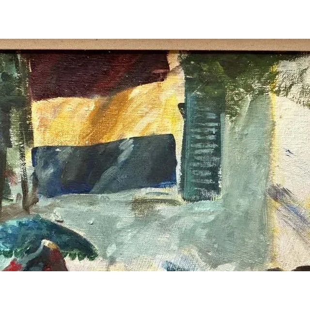 "Military Joy" - Oil Painting of Soldiers of the Kingdom of Croatia-Slavonia For Sale - Image 4 of 7