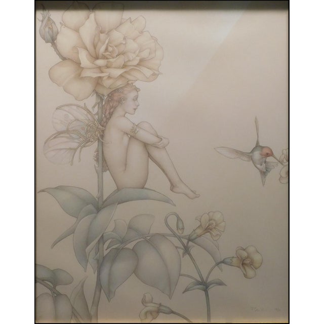 "Shade of the Rose" by Michael Parks Hand Signed by the Artist Original Limited Edition Archival Inks Printed on Vellum...