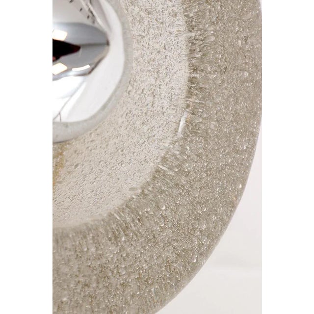 Vintage Space Cube Wall Lamp in Ice Glass from Peill & Putzler, 1960 For Sale - Image 11 of 12