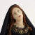 Our Lady of Sorrows Figurine in Wax and Fabric, Italy, 1800s For Sale - Image 3 of 10