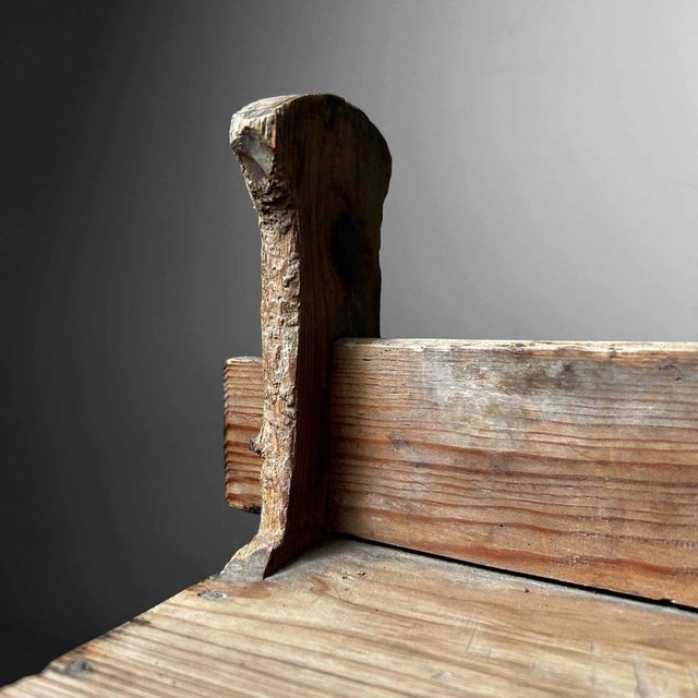 Japanese Taishō Era Mokubako Storage Box in Wood, 1920s For Sale - Image 9 of 18