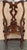 Brown Pair of Gothic Chippendale Dining Armchairs in Solid Mahogany , 1890 For Sale - Image 8 of 18