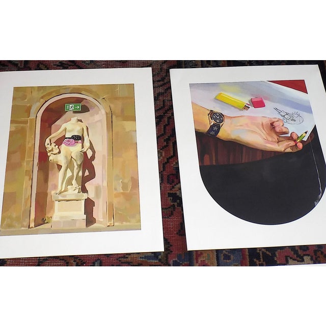 2010s Vintage Gucci Ignase Monreal Lithographs - Set of 12 For Sale - Image 5 of 8