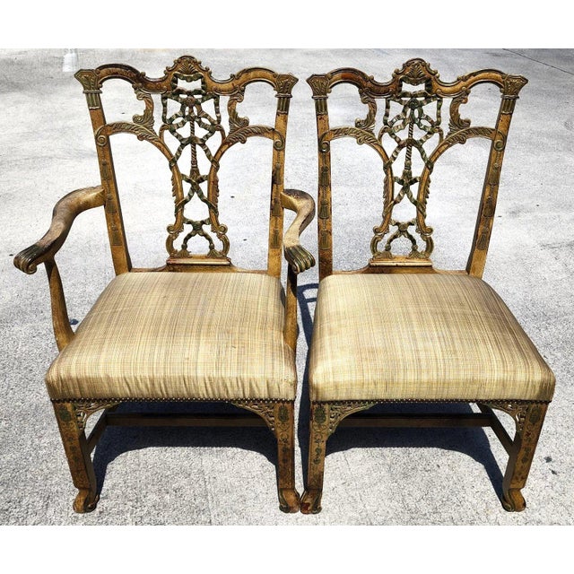 Hickory Chair Furniture Company Thomas O’Brian for Hickory Chair Co Emma Chairs For Sale - Image 4 of 12