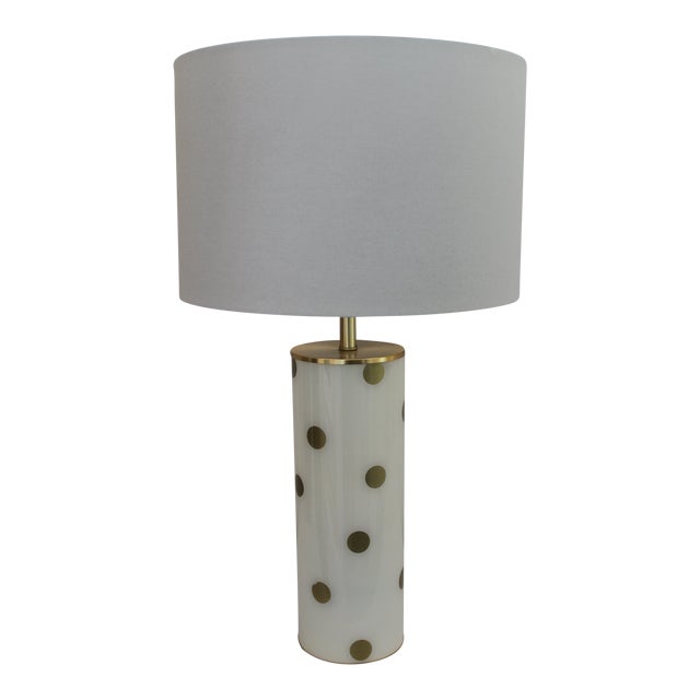 Kate Spade Poka Dot Table Lamp Chairish