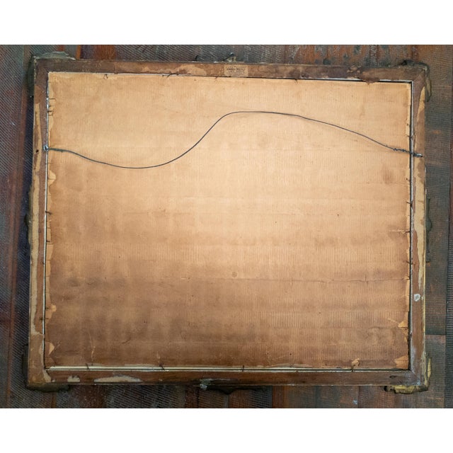 Early 20th Century American Watercolor of European Scene by Frank F. English For Sale - Image 14 of 15