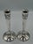 Neoclassical Art Nouveau Sterling Silver Candlesticks With Floral Relief Decoration - a Pair For Sale - Image 3 of 6