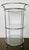Chrome Vintage Mid Century Bar Cart 3 Tiered Chrome and Glass For Sale - Image 8 of 10