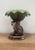 Chinoiserie Vintage Majolica Style Ceramic Monkey Pedestal Bowl For Sale - Image 3 of 6