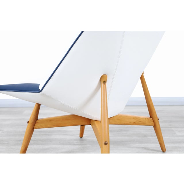 Vintage Leather Lounge Chairs by Allan Gould for Thayer Coggin For Sale - Image 12 of 12