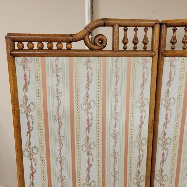 Early 20th Century Antique Bentwood Stick Ball Screen Room Divider For Sale - Image 5 of 10