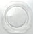 American 1930s Federal Glass “Madrid, Clear” 7 Etched Glass Dinner Plates For Sale - Image 3 of 5
