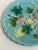 Turquoise Pair French Antique Majolica Bird & Grape Pates by Sarreguemines, C1880 For Sale - Image 8 of 15