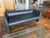 Mid-Century Modern Gary Lee for Niedermeier Black Leather Architectural Sofa, Mid-1990s For Sale - Image 3 of 12