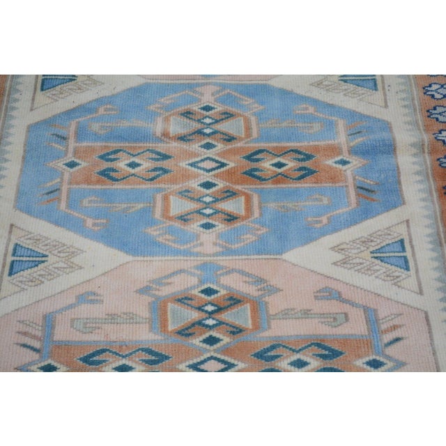 Turkish Vintage Turkish Anatolian Knotted Wool Rug, 2'9''x4'1'' For Sale - Image 3 of 5