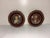 Unknown Artist, Miniature Portraits, 1950, Set of 2 For Sale - Image 3 of 12