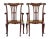 Wood Set of 19th Century Chippendale Design Mahogany Armchairs, 1890 For Sale - Image 7 of 10