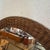 Danish Round Wicker Mirror, 1960s For Sale - Image 4 of 6