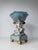 Blue Large Antique Dresden Compote with Cherubs & Scalloped Floral Bowl by Karl Richard Klemm, 1890s-1910s For Sale - Image 8 of 11