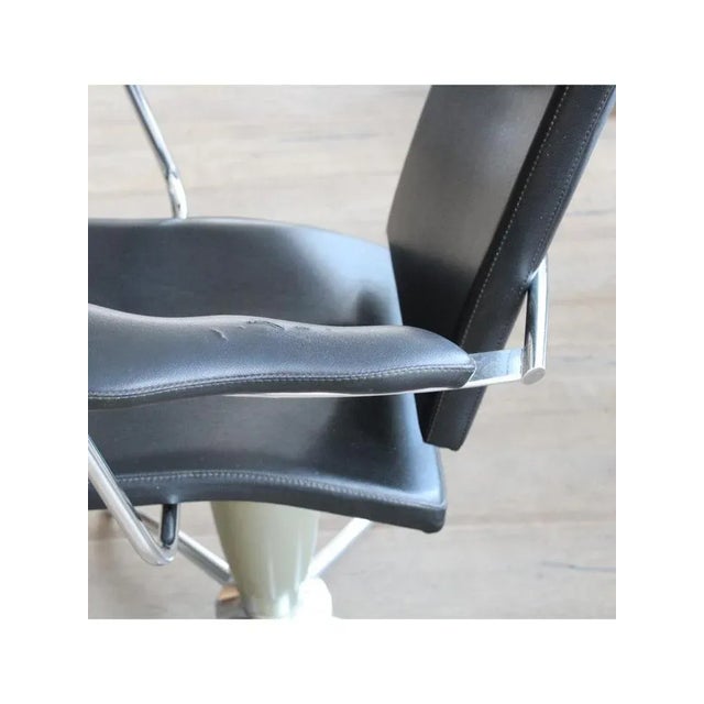 Metal Set of Swivel Chairs, 1960 For Sale - Image 7 of 11