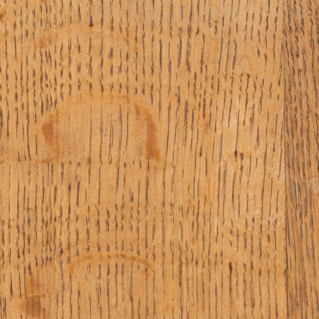 20th Century Belgian Oak Trestle Dining Table For Sale - Image 14 of 18