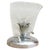 Petite Italian Chrome + Murano Glass Table Lamp, 1950s - 2 Available For Sale - Image 11 of 12