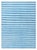 Doris Leslie Blau Vintage Indian Dhurrie Striped Blue Rug For Sale