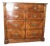 Yorkshire House British Colonial Style Burlwood Entertainment Chest / Media Cabinet, Attributed For Sale