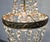 1940's Italian Empire Revival "Sac E Perle" Crystal Basket Chandelier For Sale - Image 11 of 13