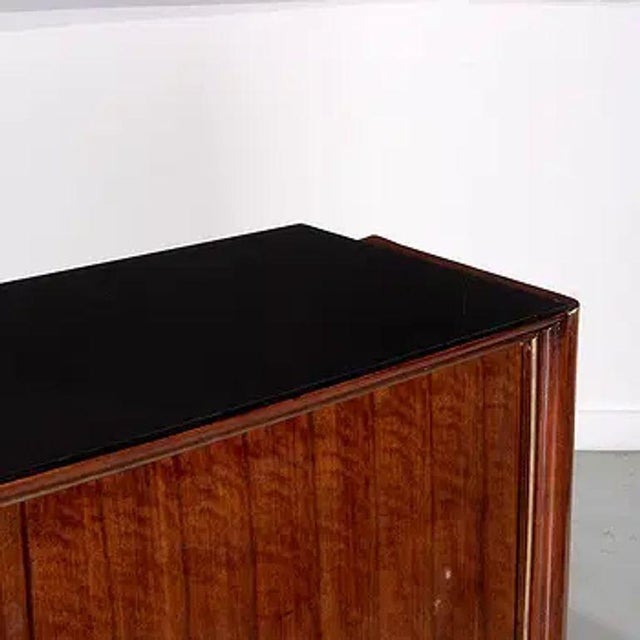 French Art Deco Style Period Buffet in Rosewood For Sale In Dallas - Image 6 of 6