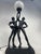 Black Vintage Lamp Sculpture, 1950s For Sale - Image 8 of 9