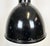 Industrial Black Enamel Factory Hanging Lamp, 1950s For Sale - Image 4 of 18