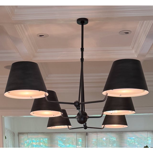 The Urban Electric Co. Chiltern Chandelier For Sale - Image 13 of 14