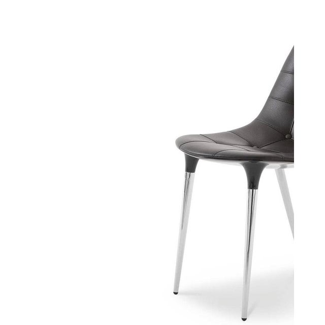 Black Caprice Chair by Philippe Starck for Cassina For Sale - Image 8 of 11