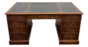 English Desk with Black Inlay