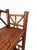 Vintage Chinoiserie Tortoiseshell Bamboo & Rattan 4-Tier Etagere Bookshelf For Sale - Image 10 of 12