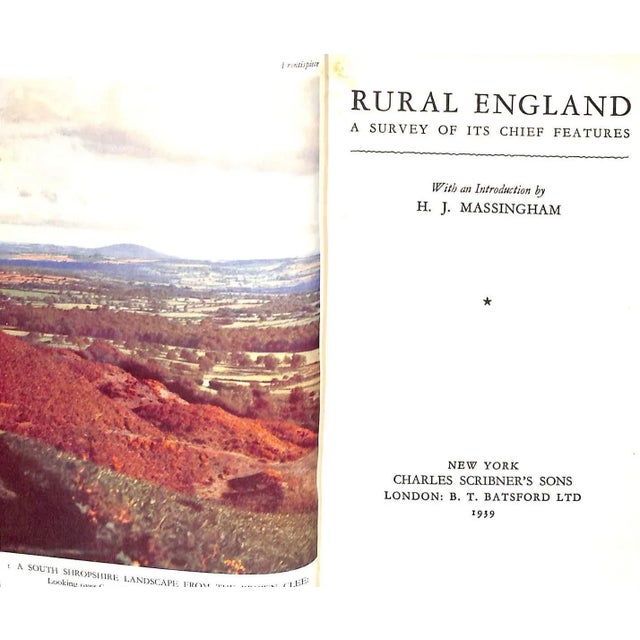 MASSINGHAM, H.J. [250] pp. Charles Scribner's Sons 1939 7 1/2" x 5 1/4" Wrapper by Brian Cook