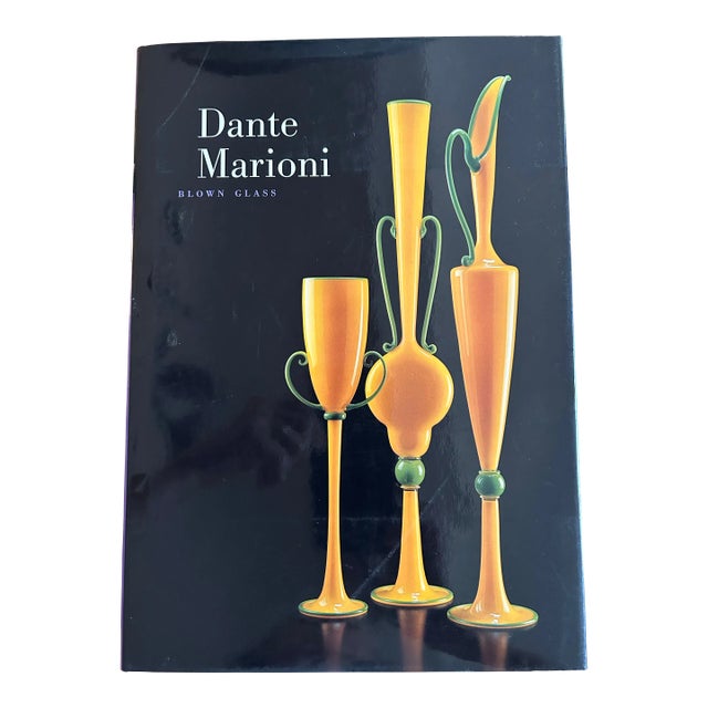 Contemporary Book “Dante Marioni Blown Glass” Signed by Artist For Sale