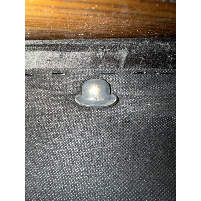 Black Velvet Timothy Oulton Serpentine Chesterfield, 3 Seater, Sculptural Designer Sofa For Sale - Image 9 of 11