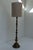 Tall Danish Brass Table Lamp, 1910s For Sale - Image 9 of 18