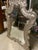 Wood Vintage Oversized Silver Wooden Rococo Style Wall Mirror For Sale - Image 7 of 7