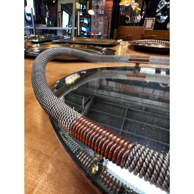 1960s Vintage Italian Decorative Tray 1960s For Sale - Image 5 of 6