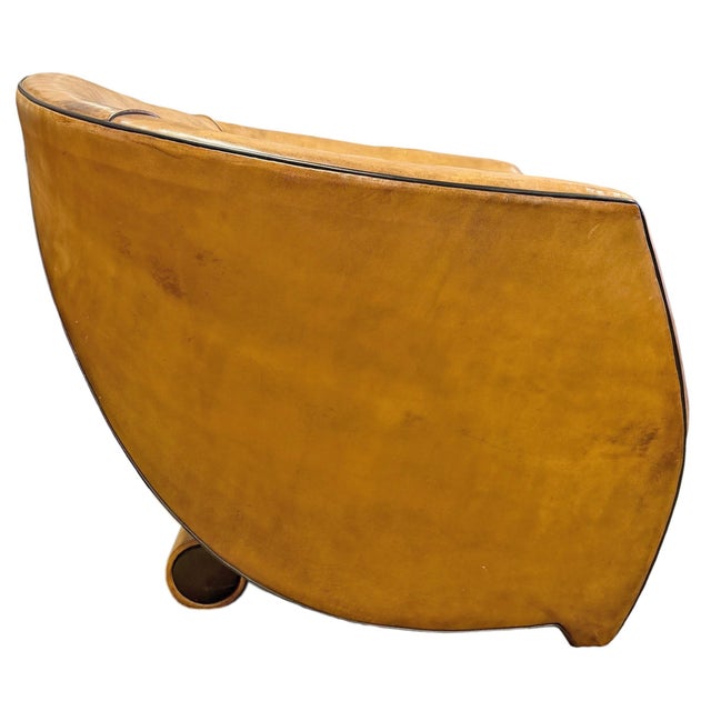 Tan Pair of 'Cocoon' Chairs by Bart Van Bekhoven For Sale - Image 8 of 16