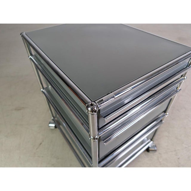Office Cabinet with Castors from USM Haller For Sale - Image 9 of 10